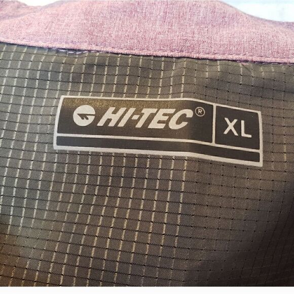 HI-TEC Moisture Wicking Button-down Top Hiking Outdoor Apparel - Picture 6 of 9